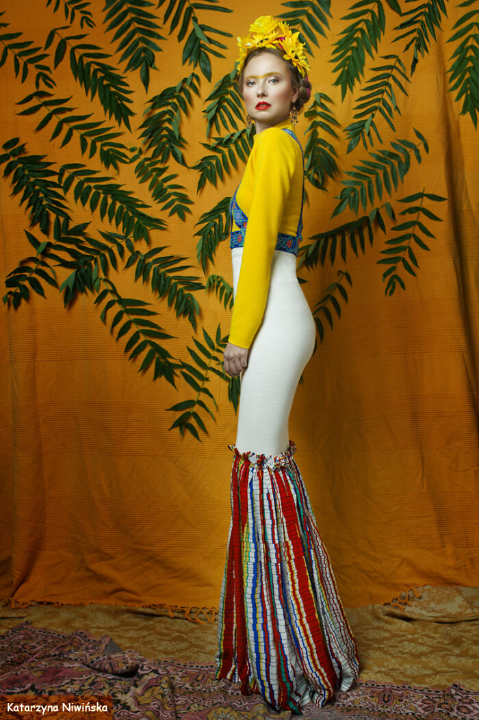 Katarzyna Niwinska's 'Rainbow Frida' Photosession