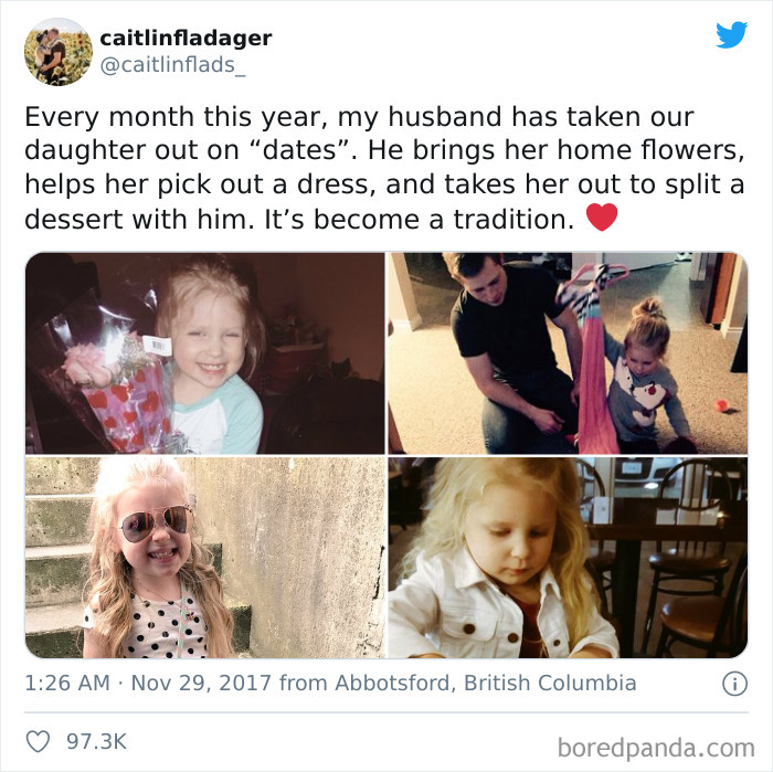 This Dad Who Takes His Daughter Out On Monthly Dates So They Can Spend Daddy-Daughter Time Together