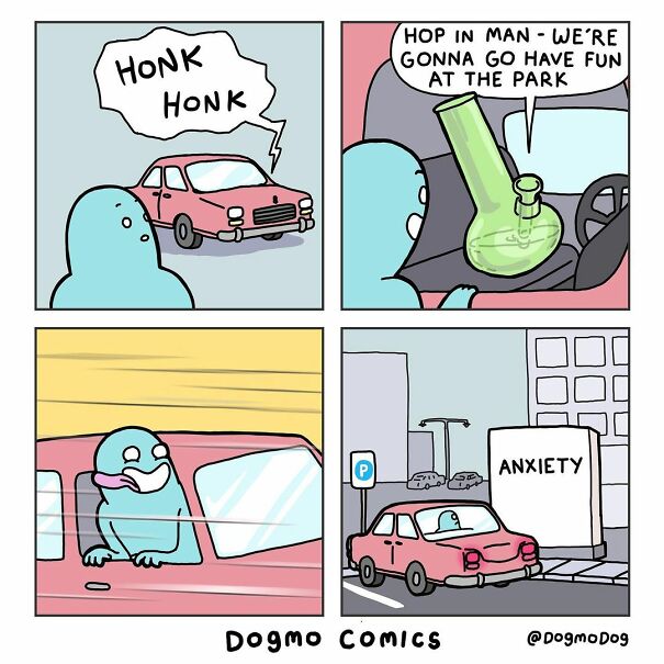 American Artist Creates Comics About Everyday Things In A Unique Way