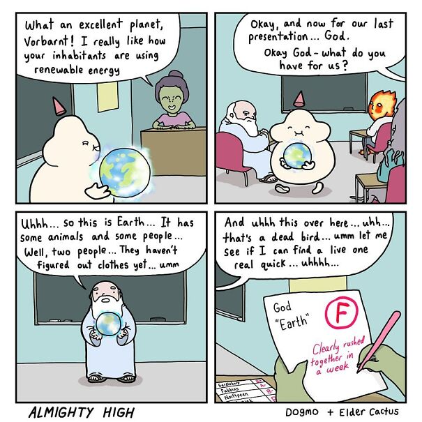 American Artist Creates Comics About Everyday Things In A Unique Way