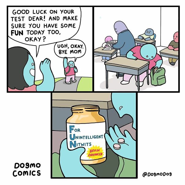 American Artist Creates Comics About Everyday Things In A Unique Way