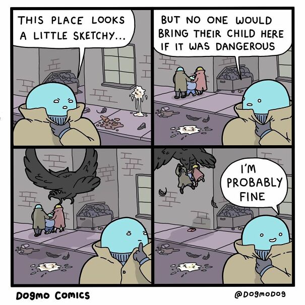 American Artist Creates Comics About Everyday Things In A Unique Way