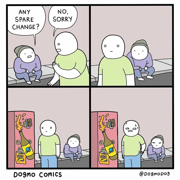 American Artist Creates Comics About Everyday Things In A Unique Way