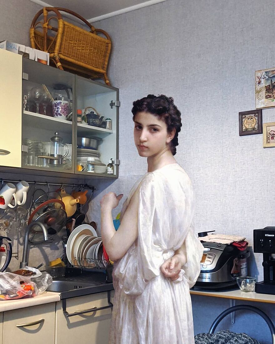 Artist Continues To Incorporate Art History Into His Daily Life