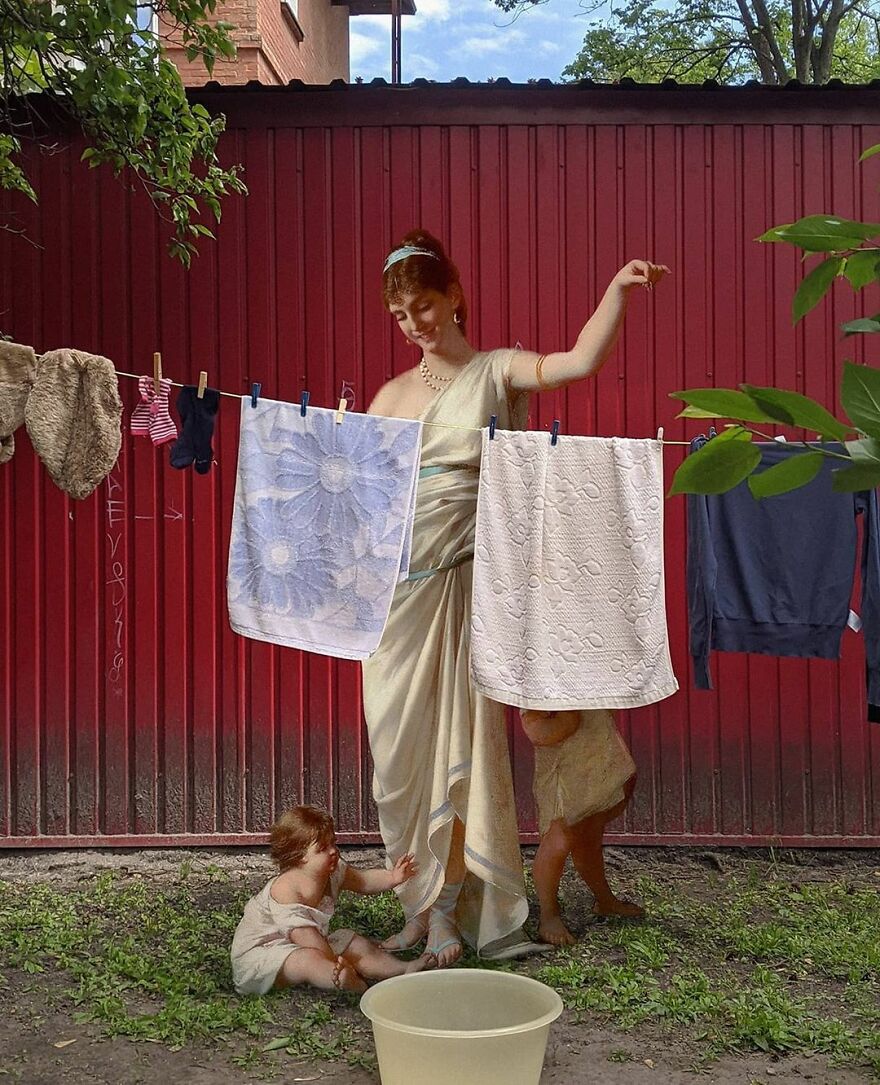 Artist Continues To Incorporate Art History Into His Daily Life