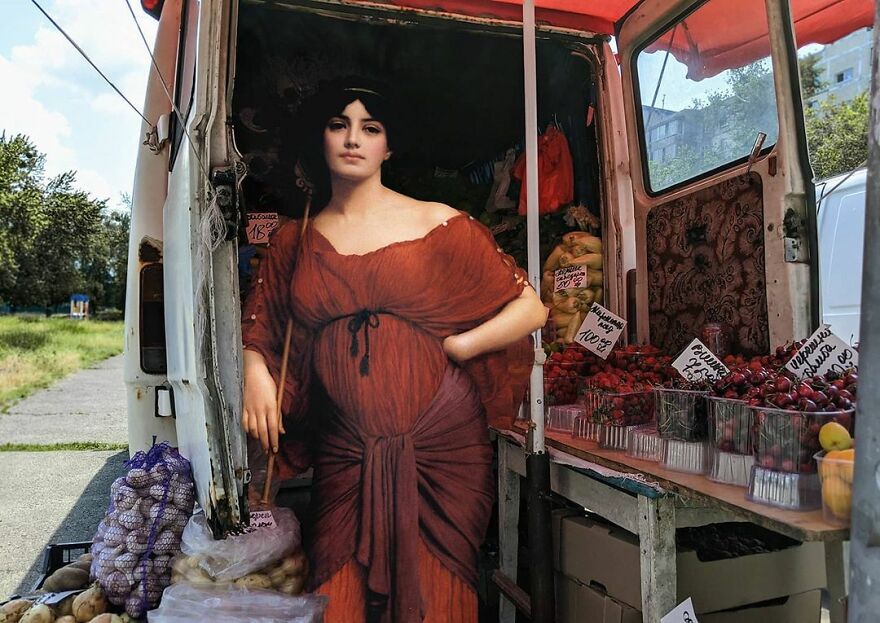 Artist Continues To Incorporate Art History Into His Daily Life