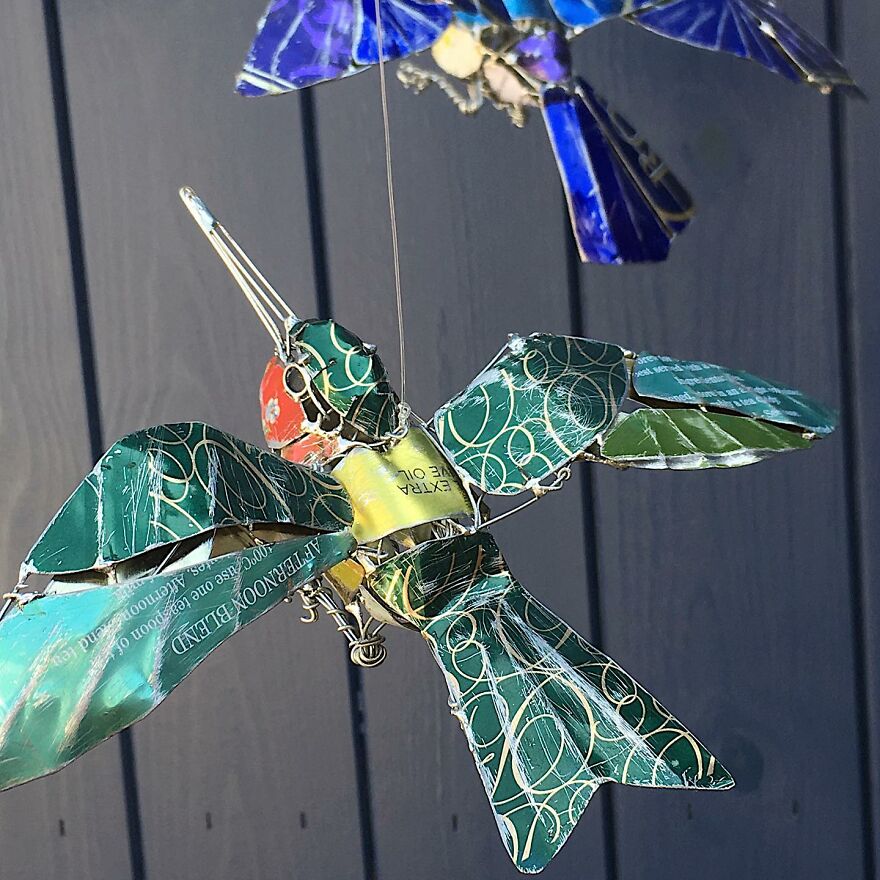 Recycled-Materials-Animal-Sculptures-Metal-Fabric-Barbara-Franc