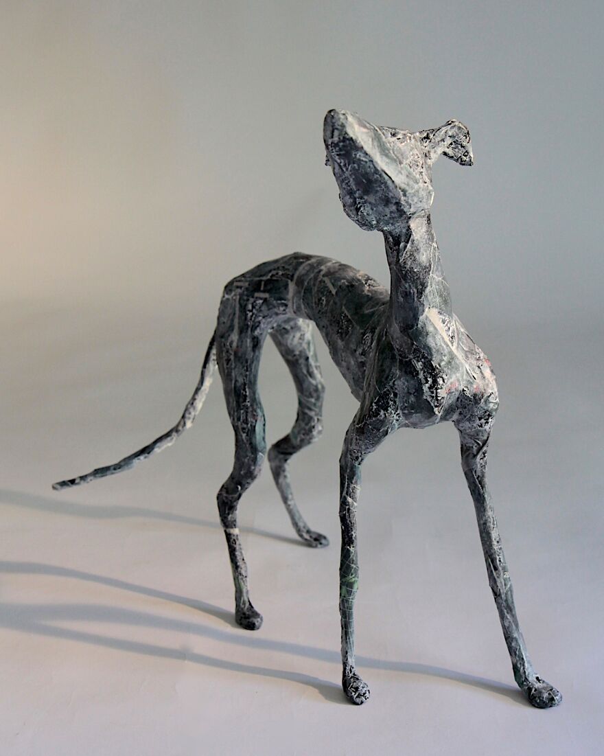 Recycled-Materials-Animal-Sculptures-Metal-Fabric-Barbara-Franc