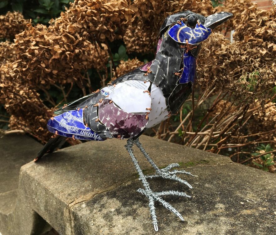 Recycled-Materials-Animal-Sculptures-Metal-Fabric-Barbara-Franc