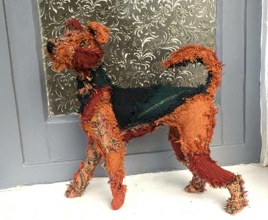 Recycled-Materials-Animal-Sculptures-Metal-Fabric-Barbara-Franc
