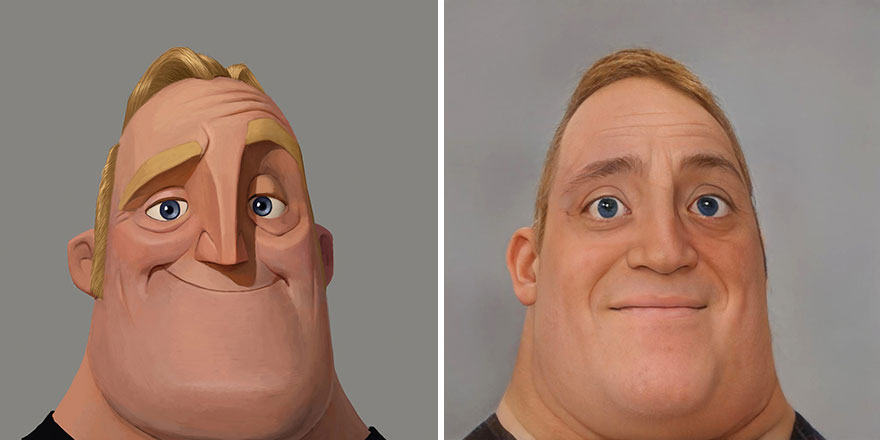 Mr. Incredible From The Incredibles
