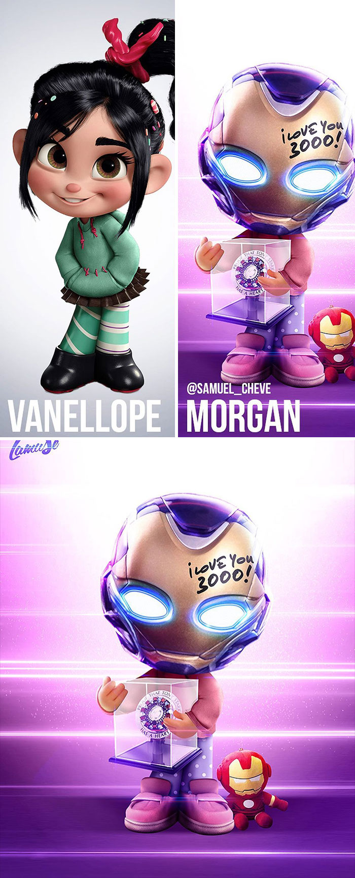 Venellope And Morgan, Tony Starks Daughter