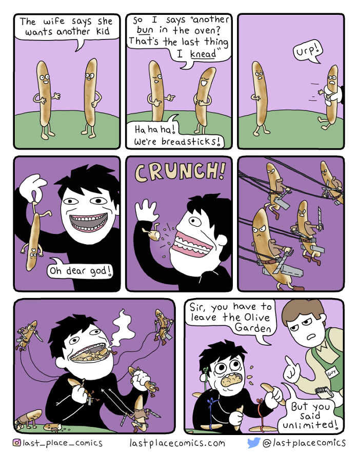 Attack On Breadsticks