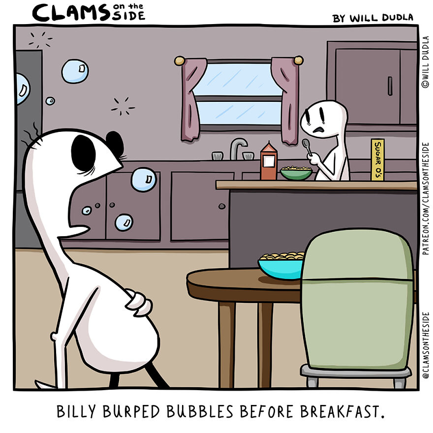 Alphabetically-Alliterate-Comics-Clams-On-The-Side-Will-Dudla