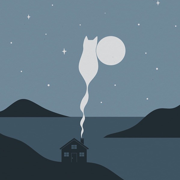 I Created 100 Illustrations To Prove That This Is The Land Of Cats. (40 Pics)