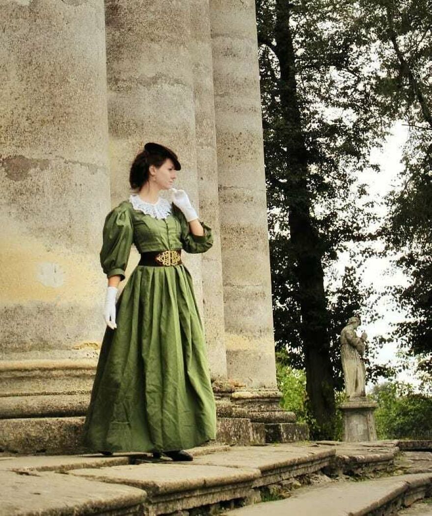 Woman-Dresses-19th-Century-Fashion-Vintage-Clothes-Mila-Povoroznyuk-Your-Sunny-Flowers