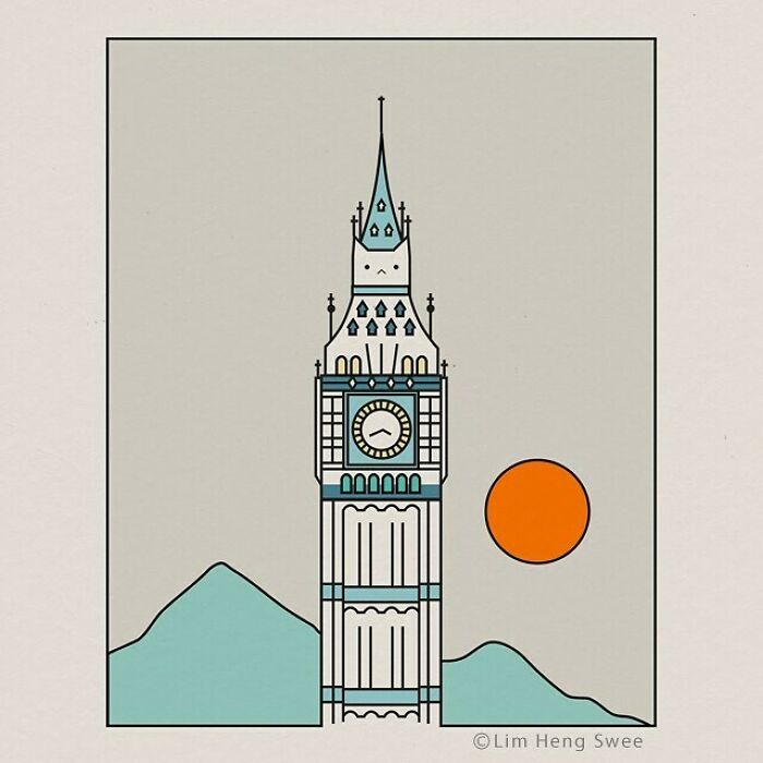 I Created 100 Illustrations To Prove That This Is The Land Of Cats. (40 Pics)