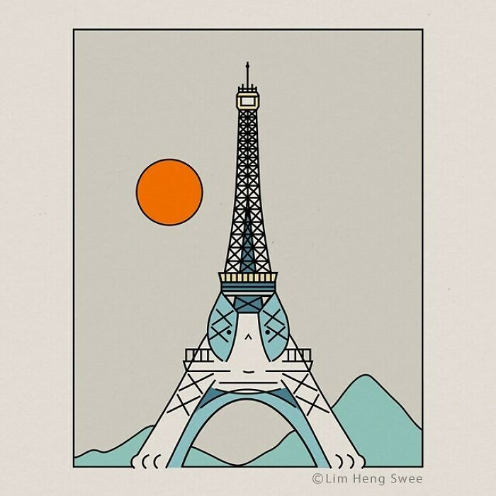 I Created 100 Illustrations To Prove That This Is The Land Of Cats. (40 Pics)