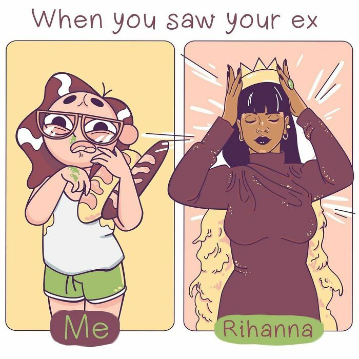 My 14 Comics About Funny Situations With Celebrities