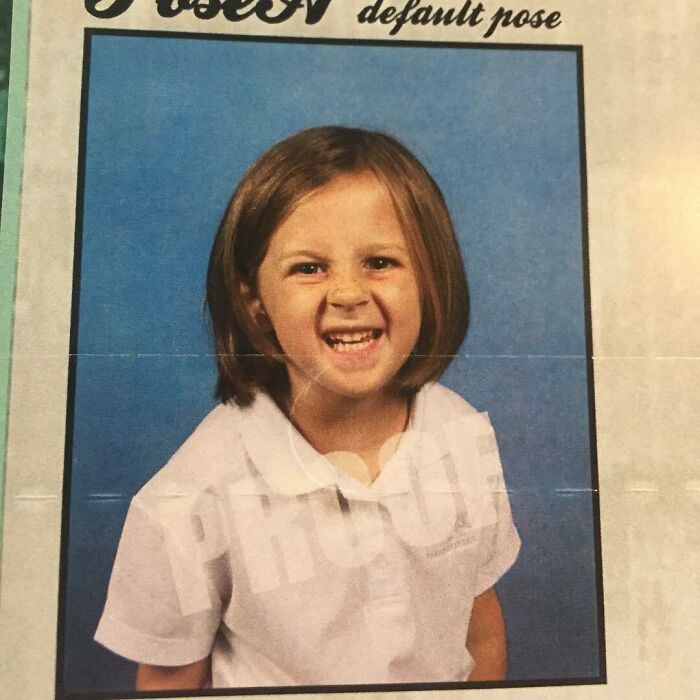 At Least She's Smiling