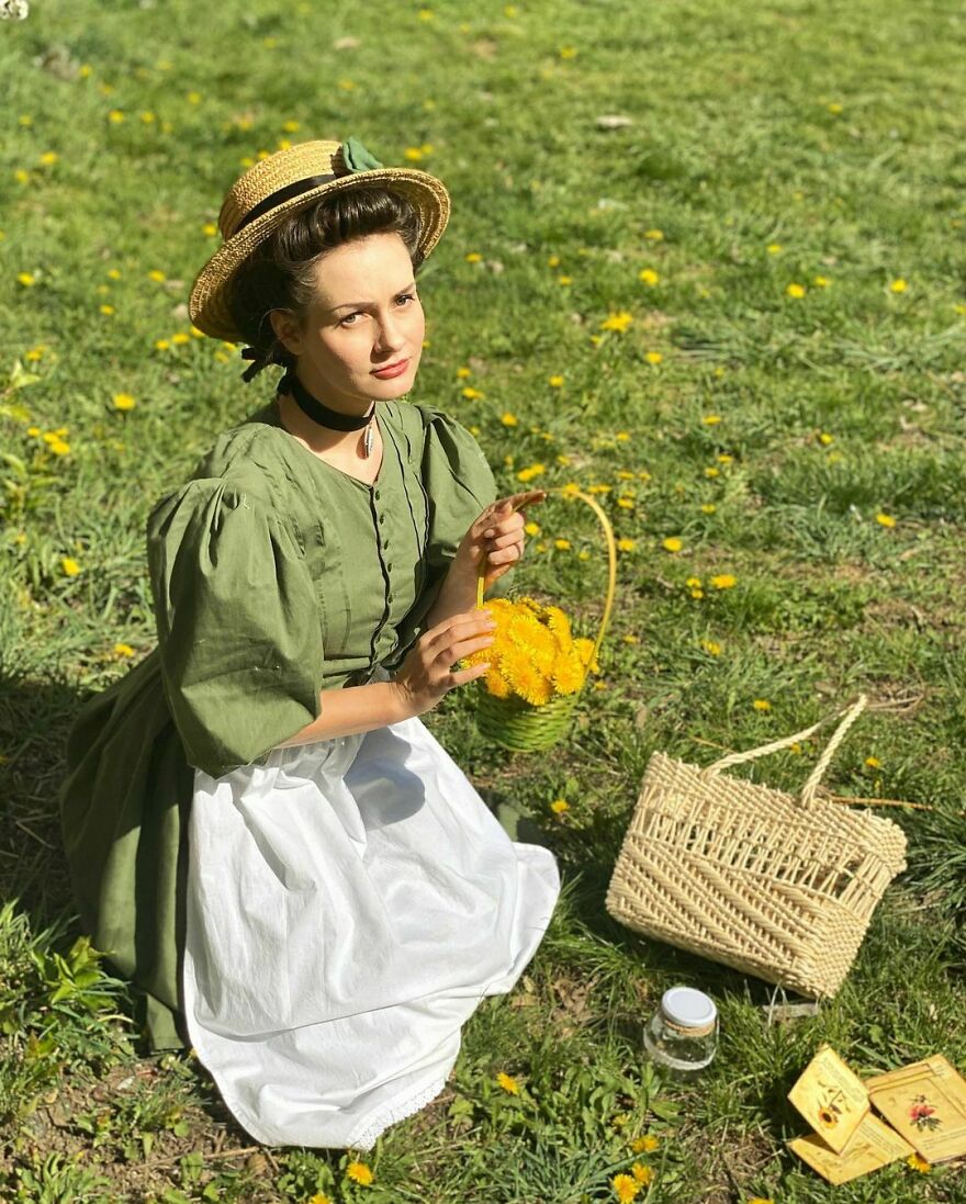 Woman-Dresses-19th-Century-Fashion-Vintage-Clothes-Mila-Povoroznyuk-Your-Sunny-Flowers