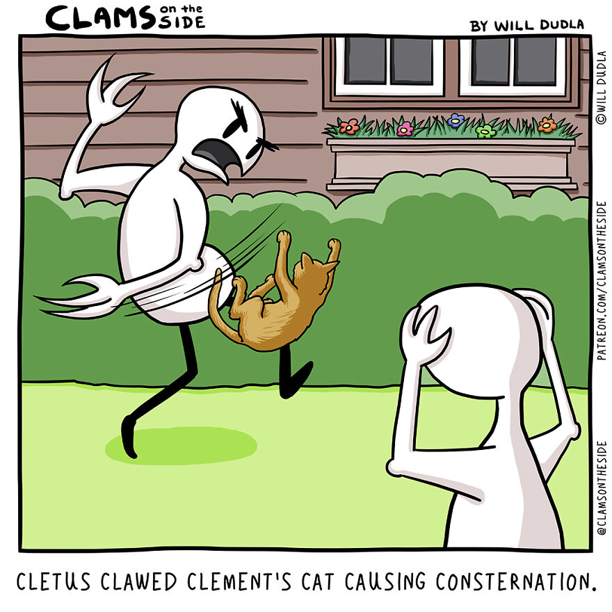 Alphabetically-Alliterate-Comics-Clams-On-The-Side-Will-Dudla