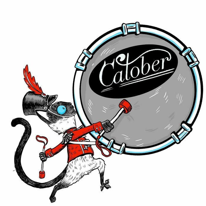 I Drew A Cat A Day For A Month