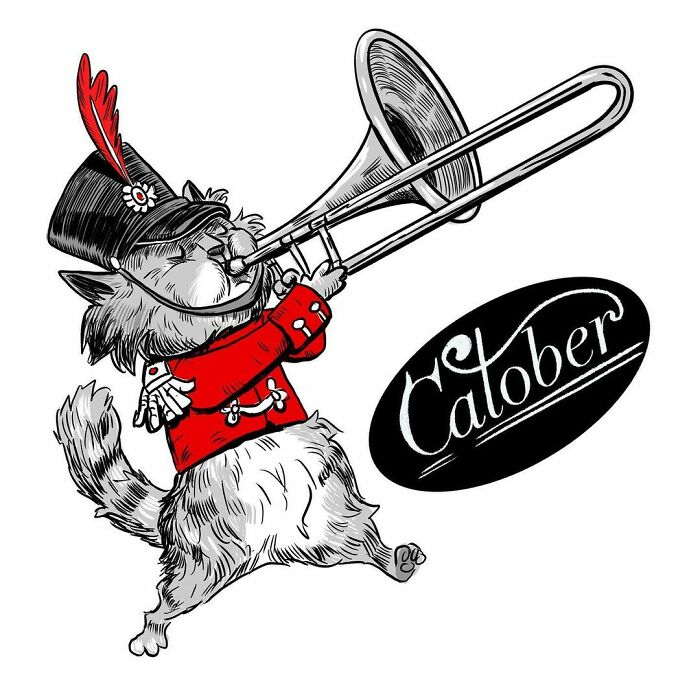 I Drew A Cat A Day For A Month