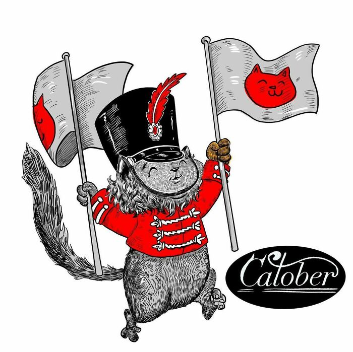 I Drew A Cat A Day For A Month