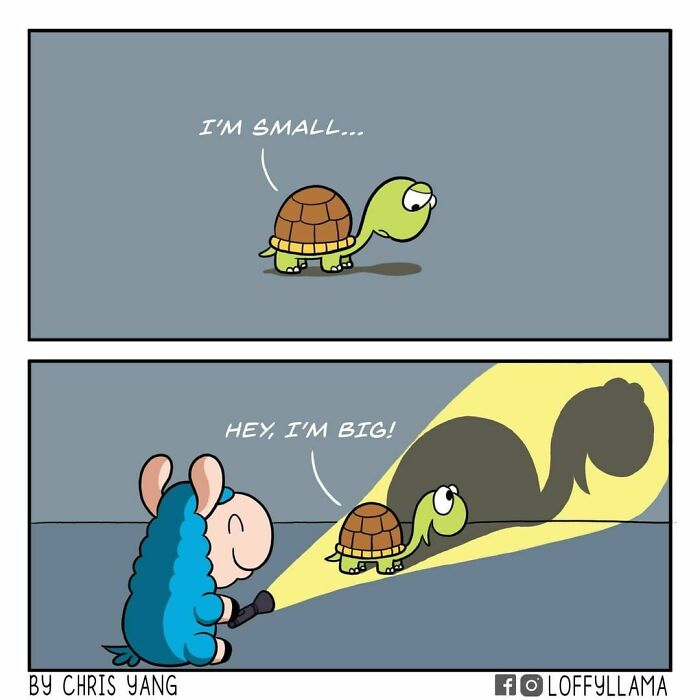 I Created A Wholesome Comic Series Featuring A Blue Llama(15 Pics)