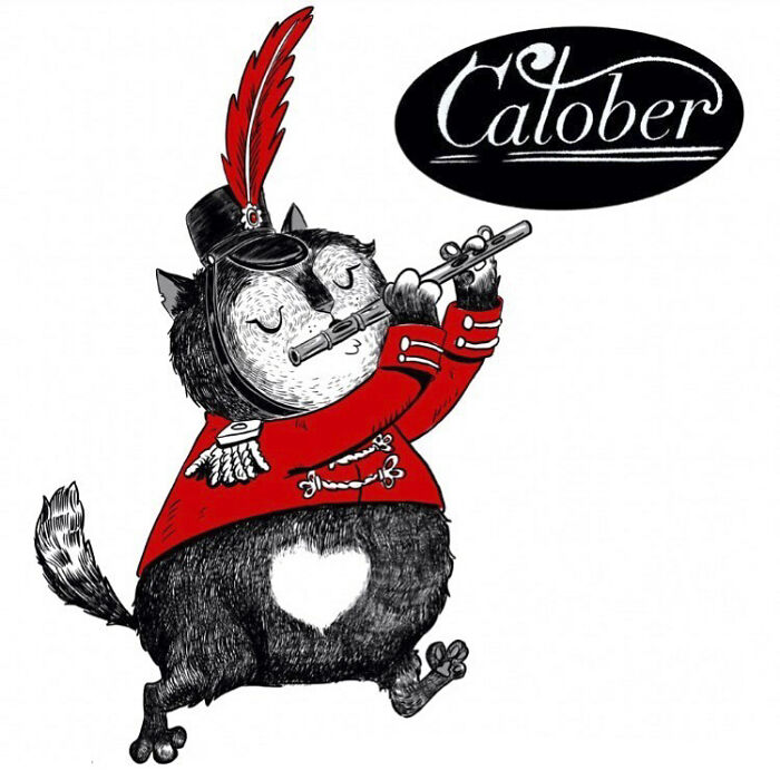 I Drew A Cat A Day For A Month