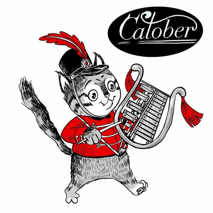 I Drew A Cat A Day For A Month