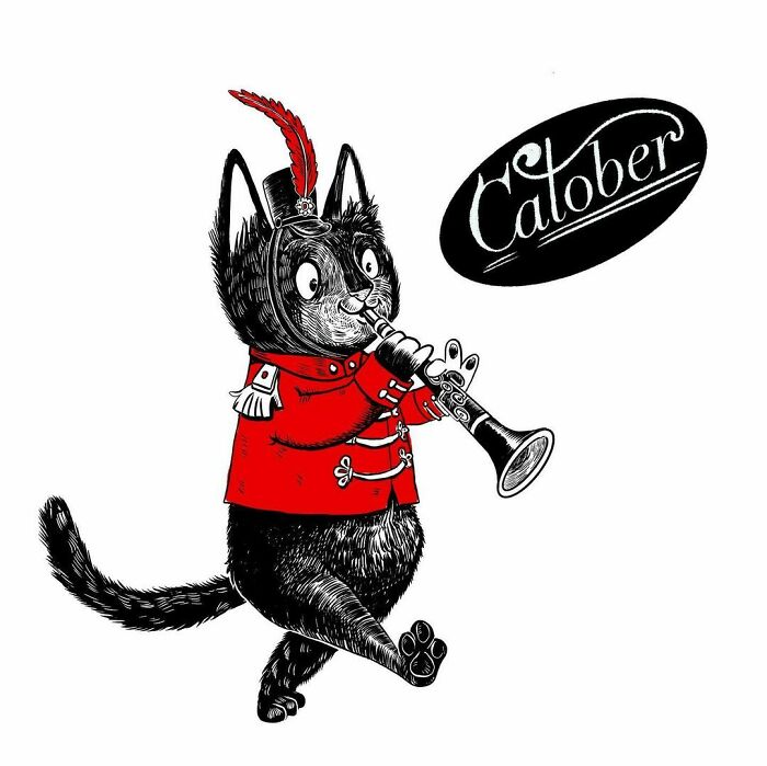 I Drew A Cat A Day For A Month