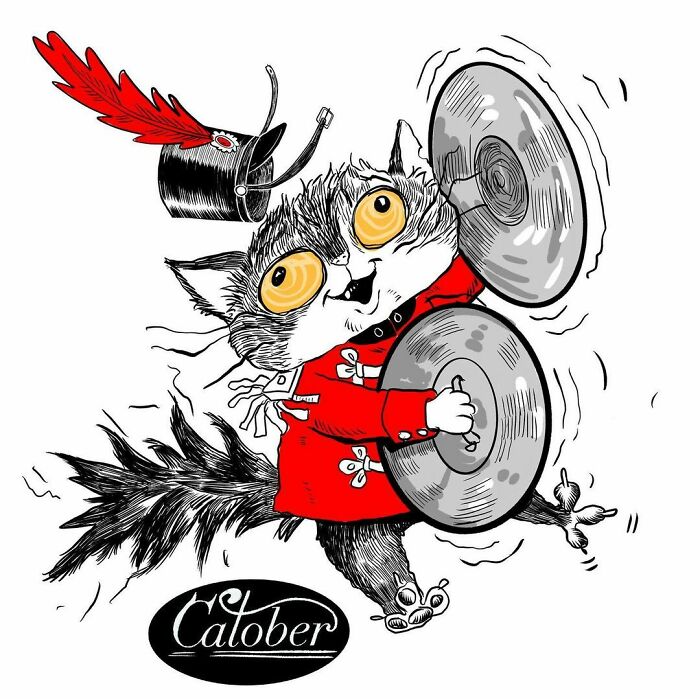 I Drew A Cat A Day For A Month