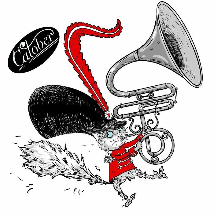 I Drew A Cat A Day For A Month