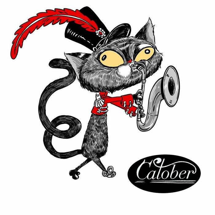 I Drew A Cat A Day For A Month