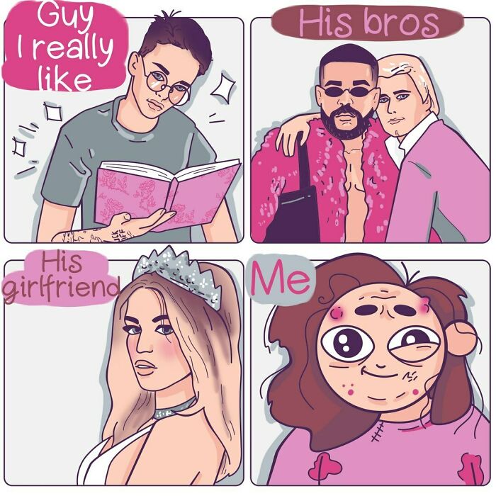 My 14 Comics About Funny Situations With Celebrities