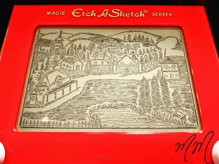 I Can Draw On The Etch-A-Sketch Better Than I Can On Paper (19 Pics) I Can Draw On The Etch-A-Sketch Better Than I Can On Paper (19 Pics)