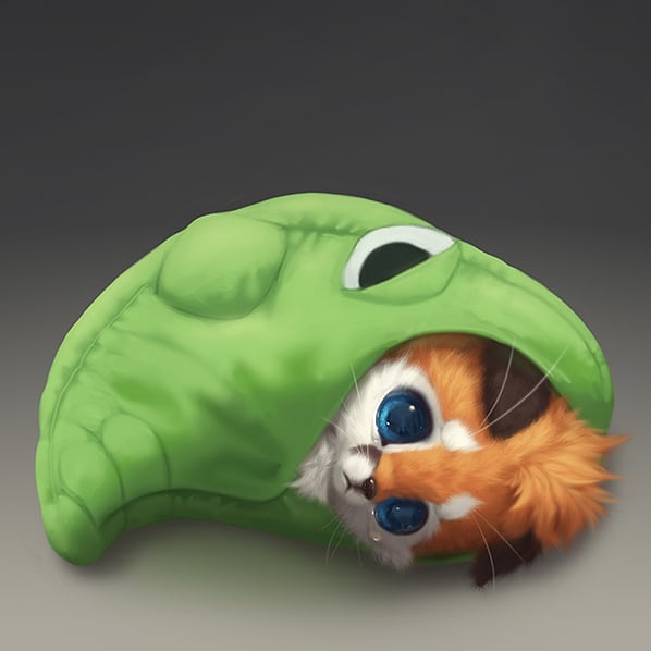 Digital-Art-Cute-Animal-Illustrations-In-Reality-Yee-Chong