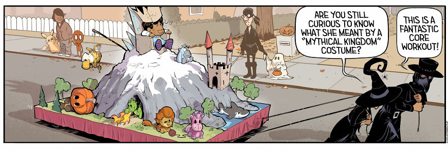 Comics Show In A Creative And Fun Way How A Little Girl Sees Life