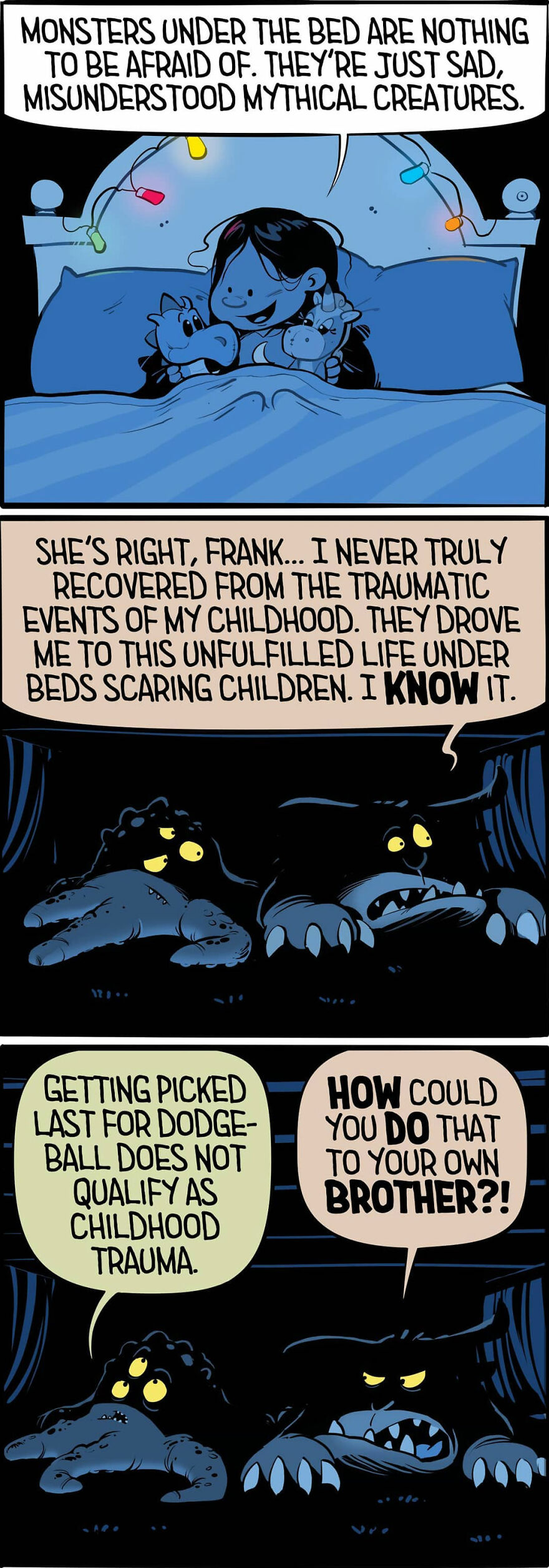 Comics Show In A Creative And Fun Way How A Little Girl Sees Life