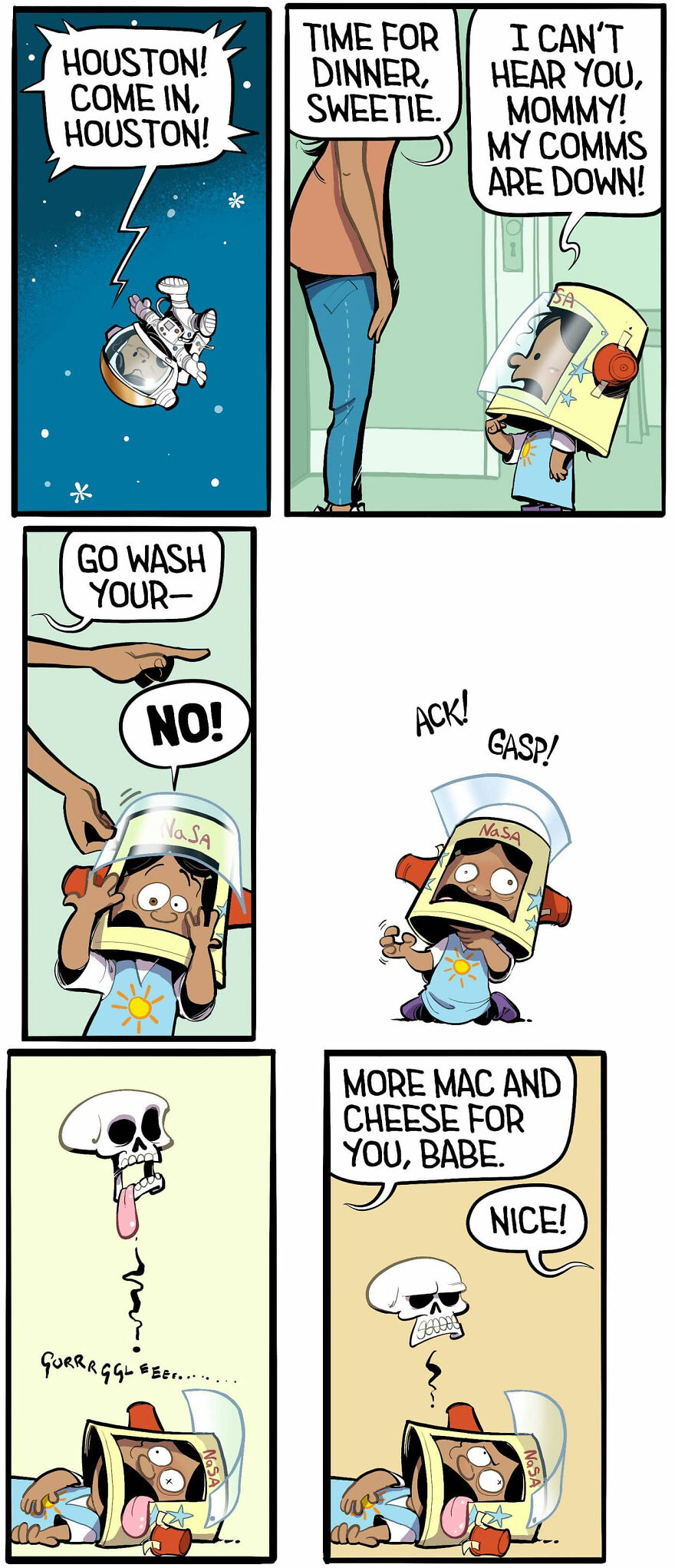 Comics Show In A Creative And Fun Way How A Little Girl Sees Life