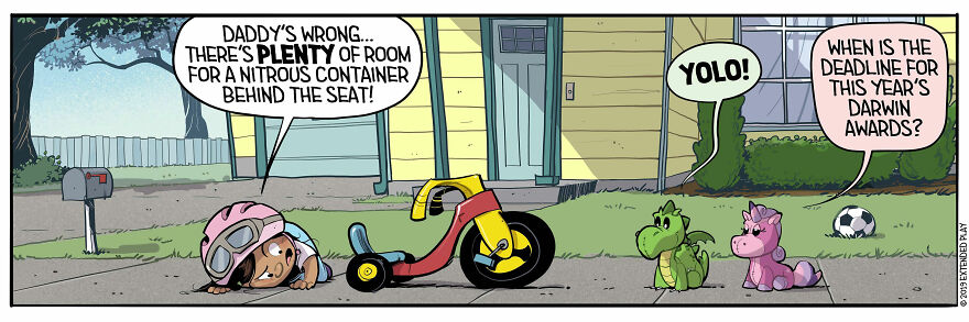 Comics Show In A Creative And Fun Way How A Little Girl Sees Life