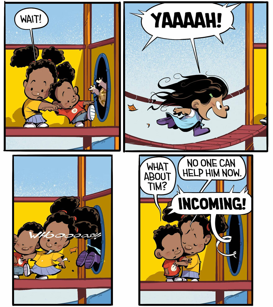 Comics Show In A Creative And Fun Way How A Little Girl Sees Life