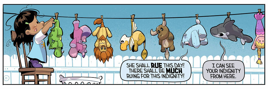 Comics Show In A Creative And Fun Way How A Little Girl Sees Life