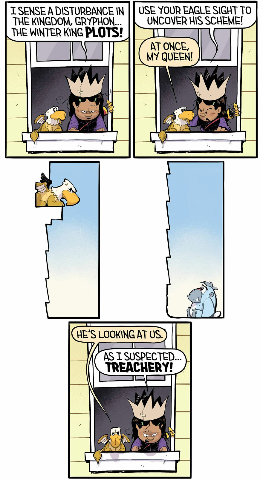 Comics Show In A Creative And Fun Way How A Little Girl Sees Life