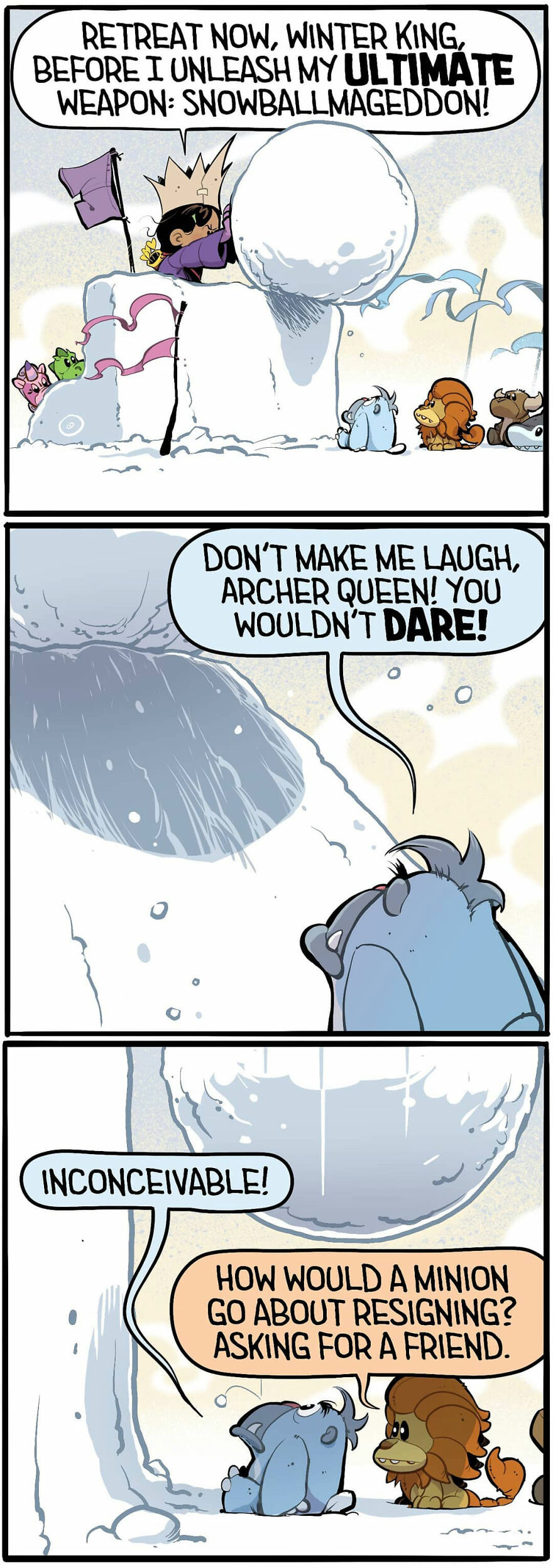 Comics Show In A Creative And Fun Way How A Little Girl Sees Life