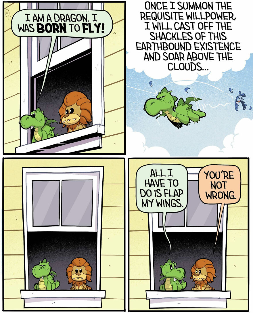 Comics Show In A Creative And Fun Way How A Little Girl Sees Life