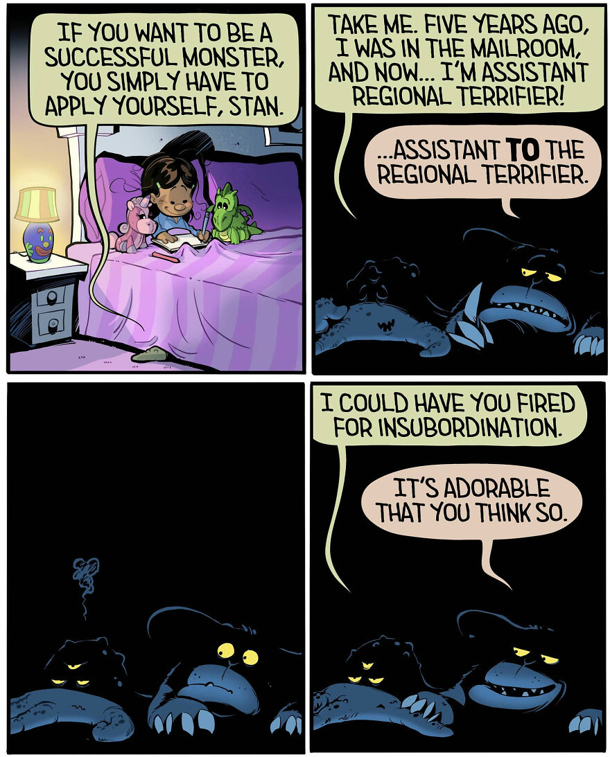 Comics Show In A Creative And Fun Way How A Little Girl Sees Life