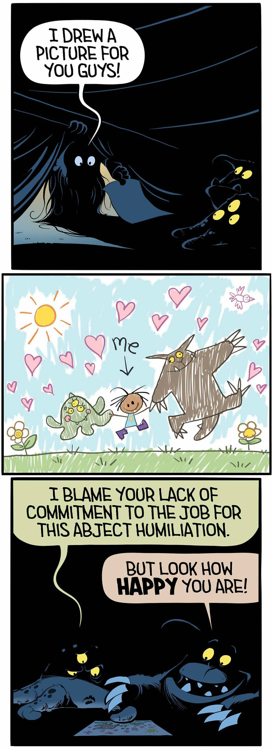 Comics Show In A Creative And Fun Way How A Little Girl Sees Life